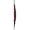 Ekena Millwork Orleans Medallion (Canopies up to 8 1/4"), 38 3/8"OD x 6 5/8"ID x 2 7/8"P, Burnished Mahogany CM38OLBMC - alternate 2